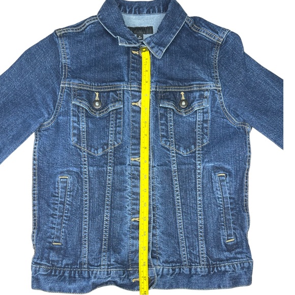 Uniqlo Women's Button Front Denim Jean Jacket Size Small - Picture 7 of 7